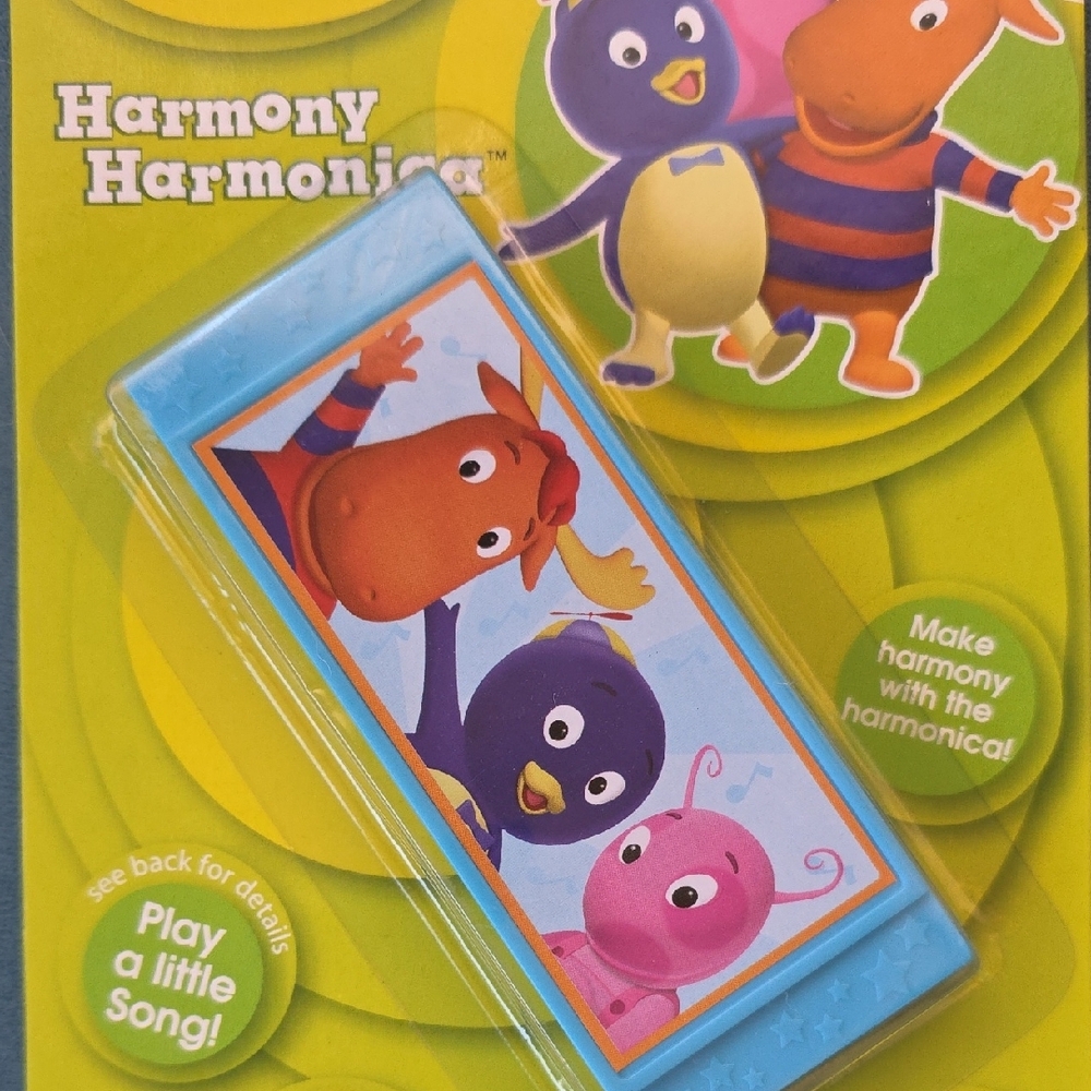 Nickelodeon The Backyardigans Colorful Harmonica - Picture 2 of 4